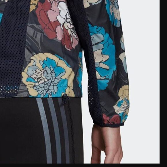 Adidas Run Fast Flower Running Jacket | Size S - Picture 5 of 13